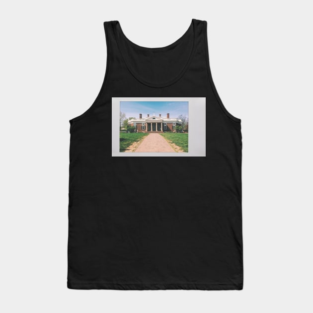 Monticello, Charlottesville, Virginia Instant Photo Tank Top by tessiaphoto